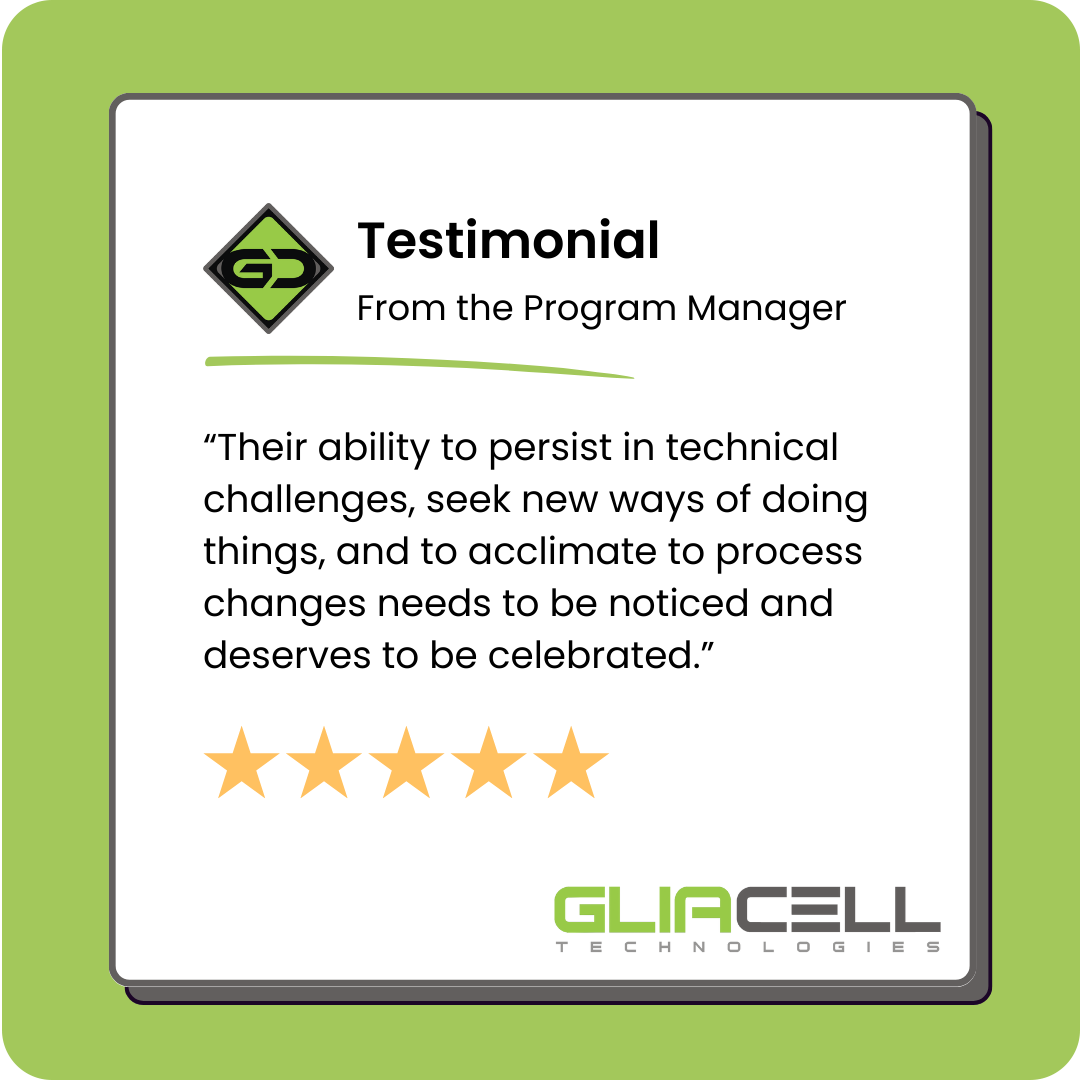 GliaCell Website Testimonials 1